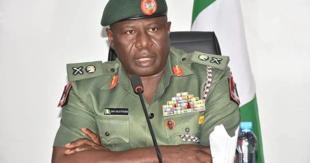 Senate Screens Acting Chief of Army Staff Oluyede Behind Closed Doors