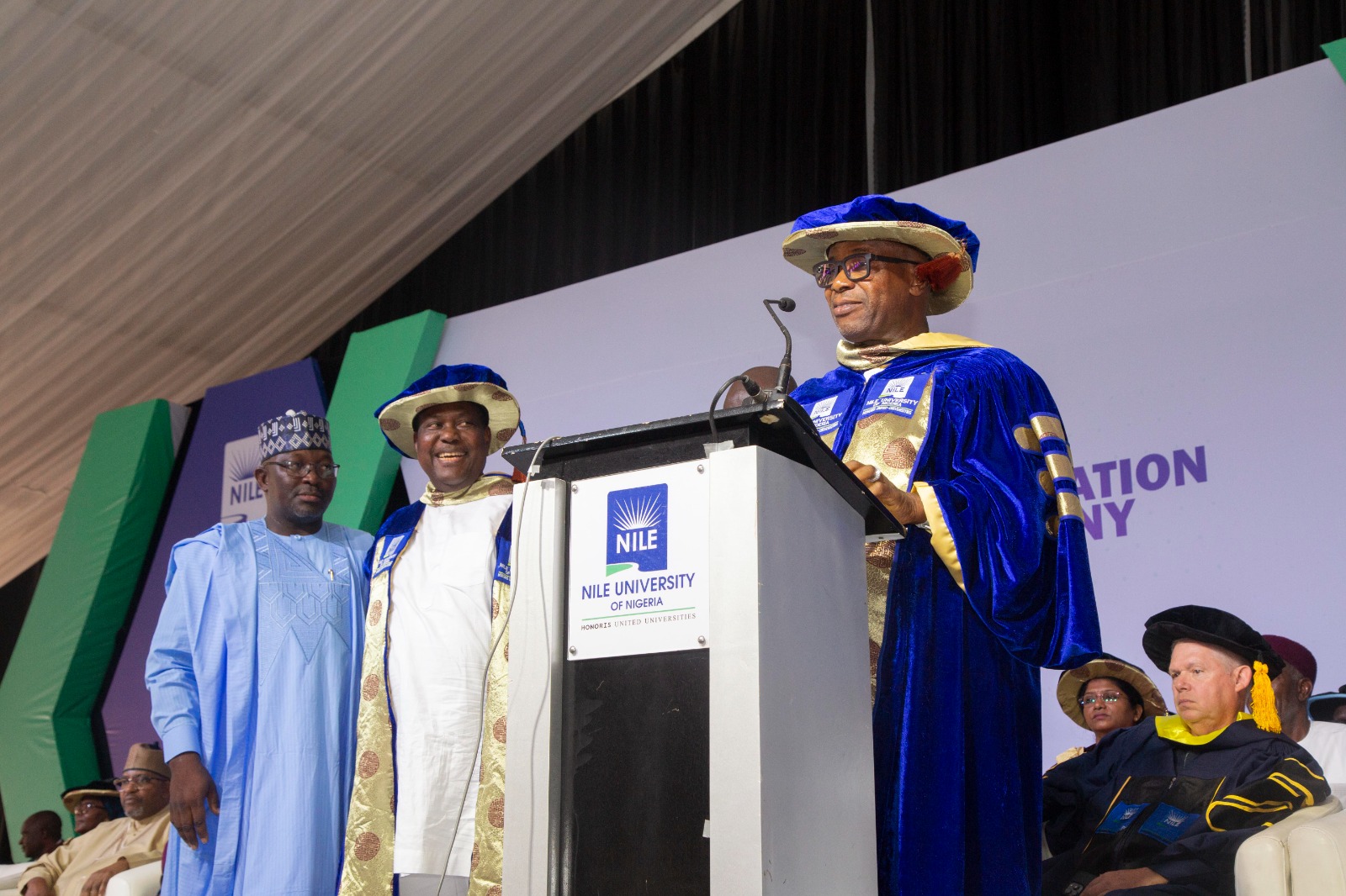 Tinubu’s Impact On Education Lauded As SIR Emeka Offor Receives HONORARY Doctorate