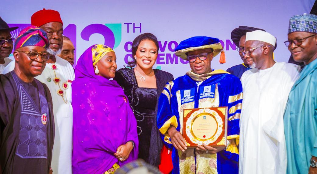 Tinubu’s Impact On Education Lauded As SIR Emeka Offor Receives HONORARY Doctorate