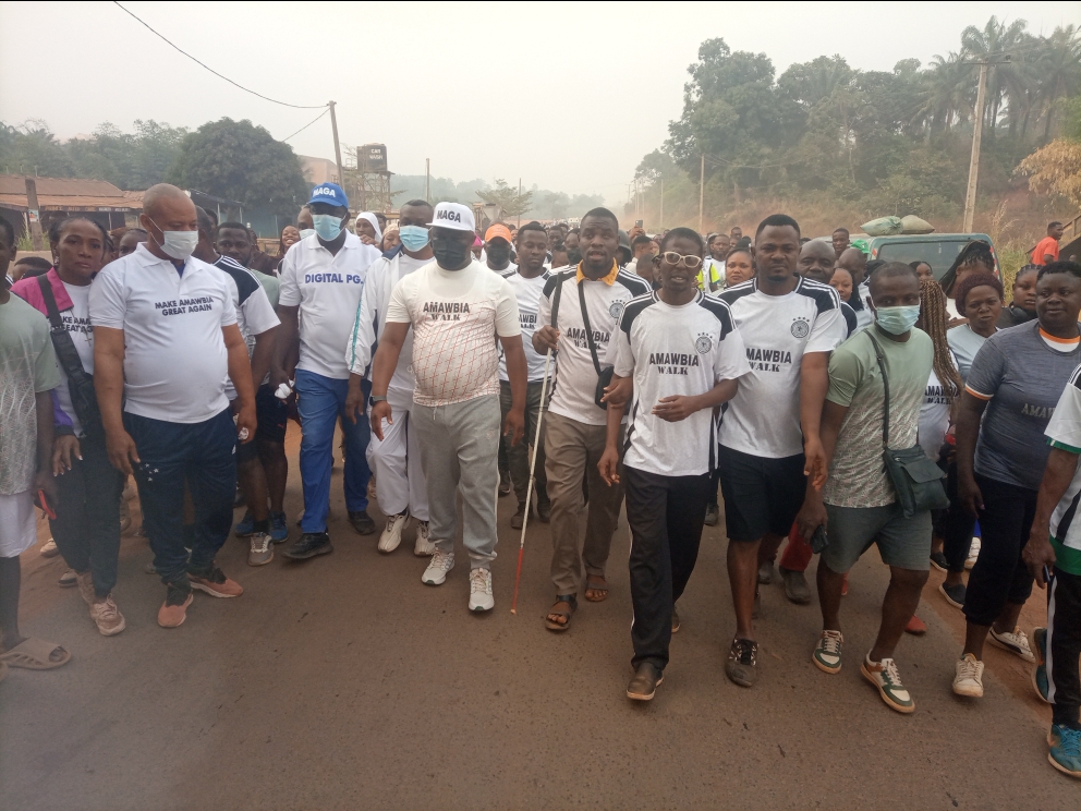 Amawbia Town Holds 5th Edition of Fitness Walk*