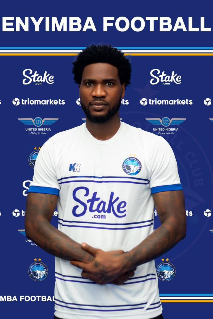 Enyimba FC Unveils AFCON Winner Brown Ideye as New Signing