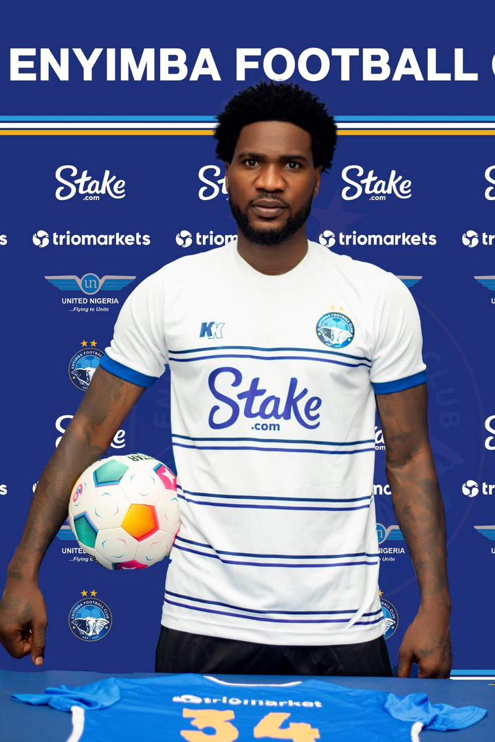 Enyimba FC Unveils AFCON Winner Brown Ideye as New Signing