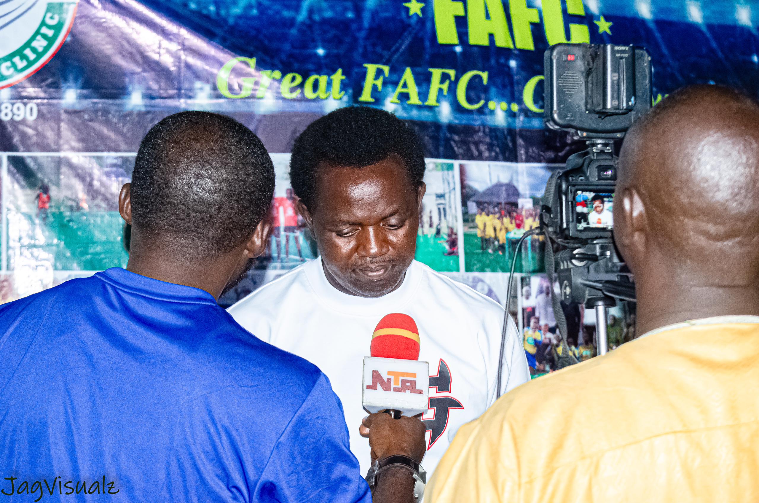 FCT FA Board Members Attend Femi Ajilore Football Clinic Program