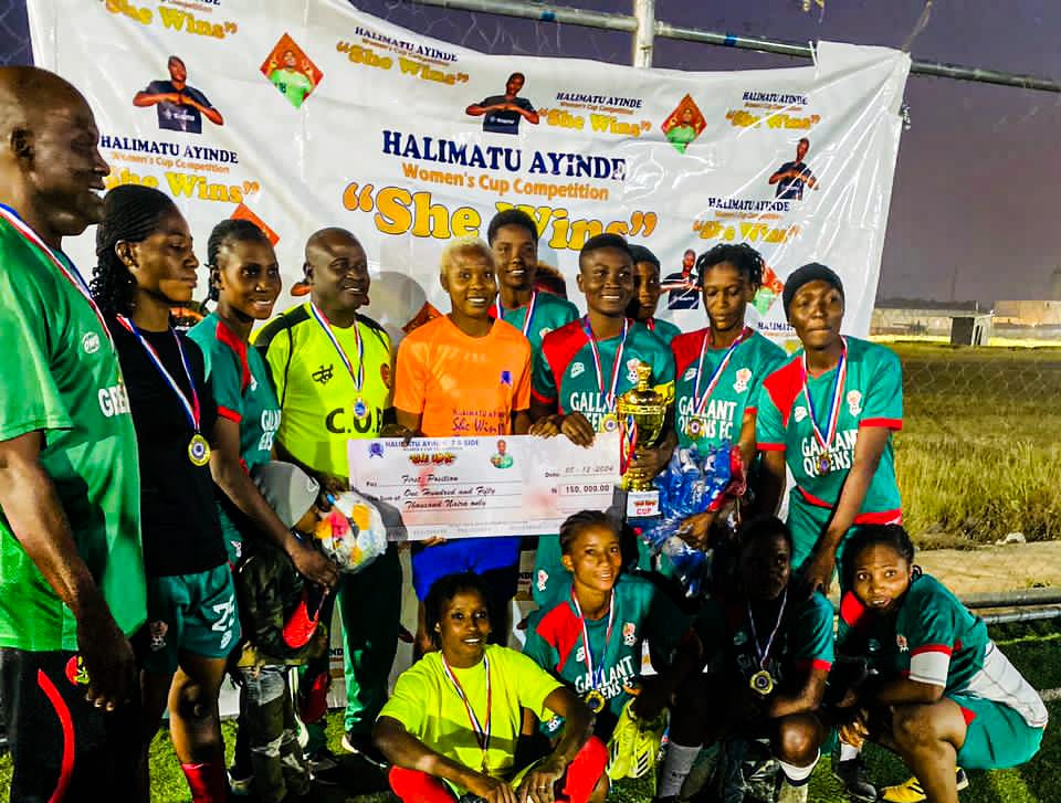 Gallant Queens win 2nd edition of Halimatu Ayinde Women’s Cup