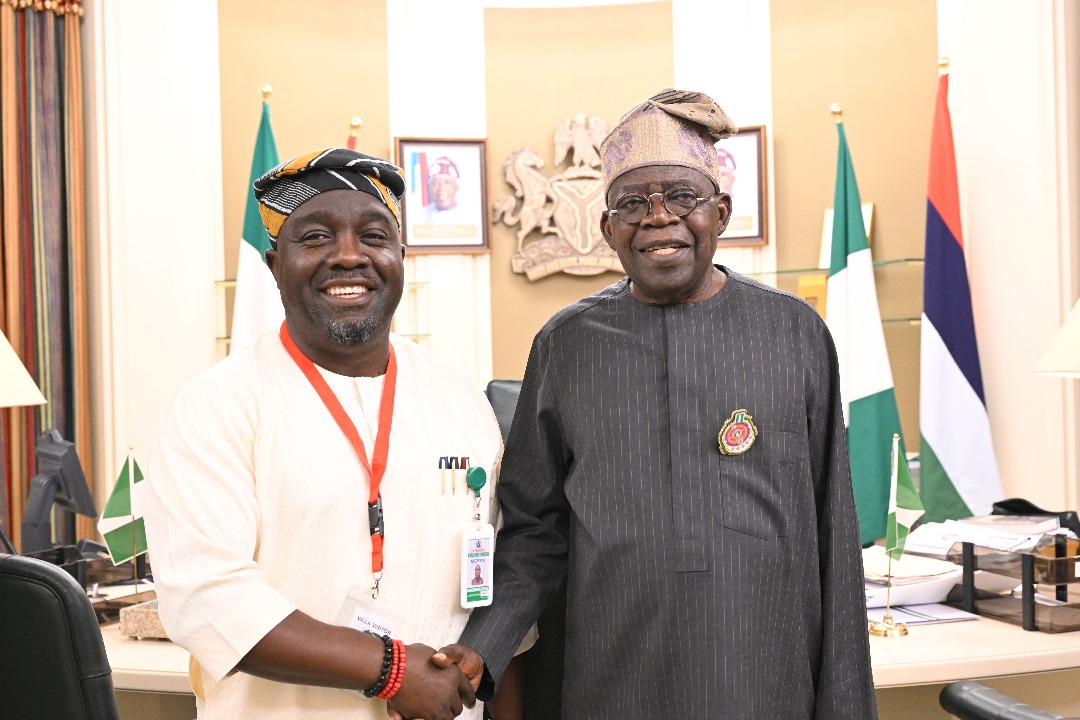 National Sports Commission Leadership Presents Progress Report to President Tinubu