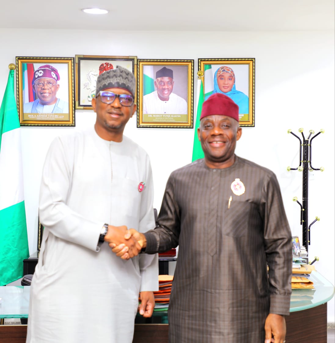 NSC Chairman Meets with Minister of Education to Strategize on Grassroots Sports Development and School Sports Advancement