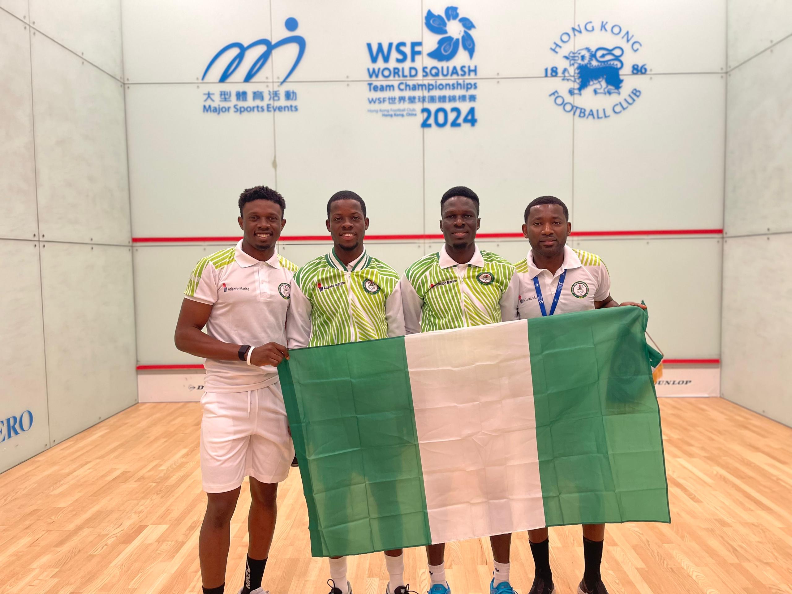 NSC Commends Nigeria’s Squash Team on Historic Performance at World Team Championship in Hong Kong