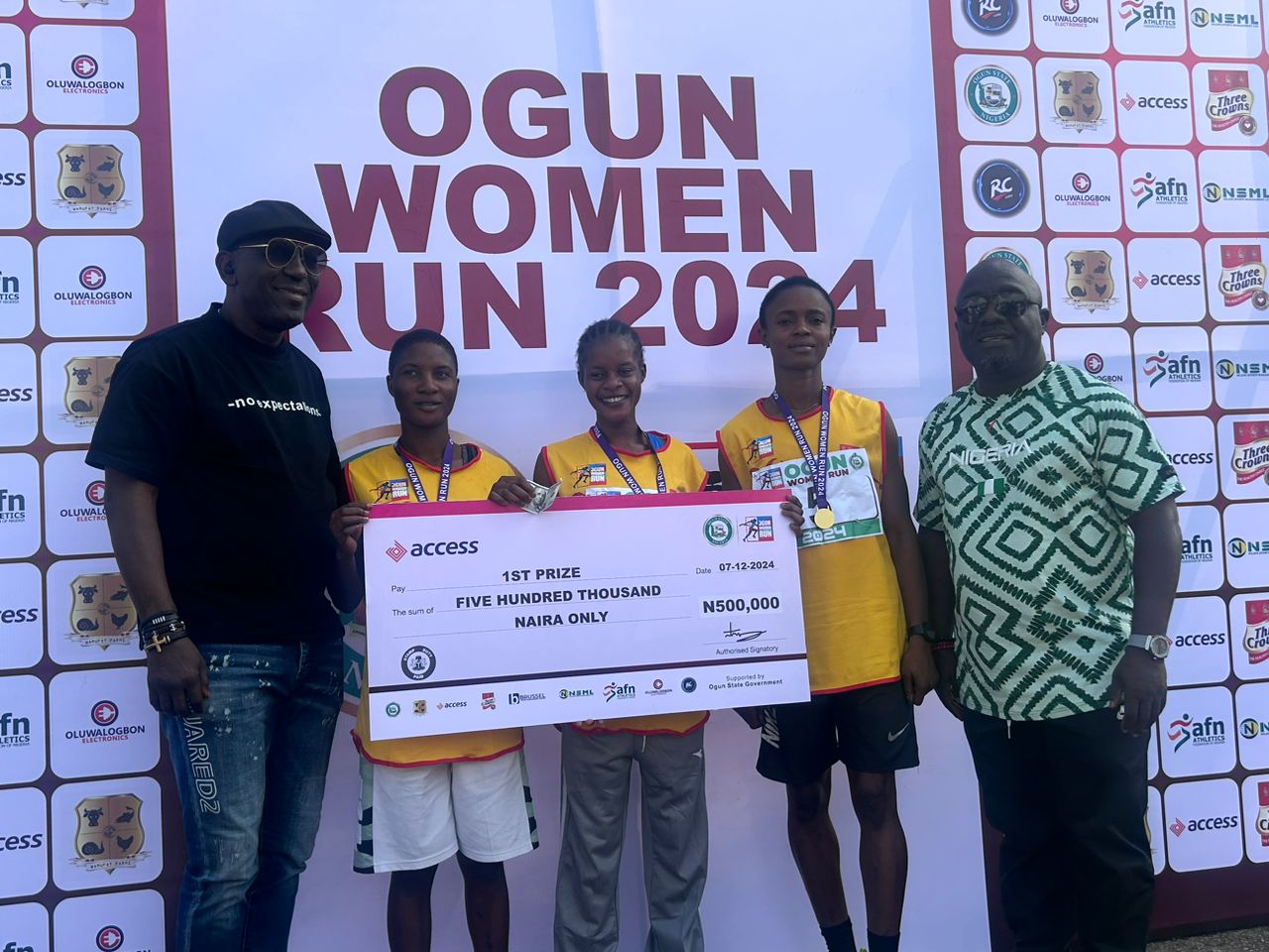 NSC DG, Hon. Bukola Olopade Applauds Ogun Women Run, Advocates for More Support for Women in Sports