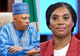 Vice President Kashim Shettima Expresses Disappointment With Kemi Badenoch