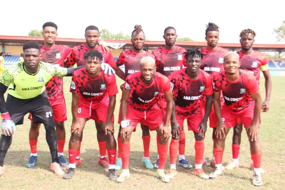 10-Man Abia Comets Hold Crown FC to Goalless Draw