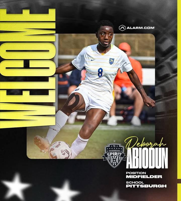 Deborah Abiodun Joins Washington Spirit: Nigerian Midfielder Signs Three-Year NWSL Deal