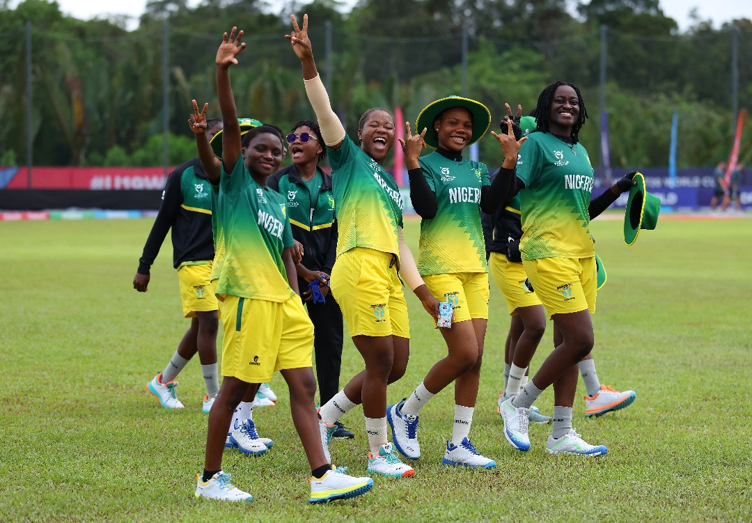 NSC DG Bukola Olopade congratulates Nigeria U19 Cricket team for famous win over New Zealand at ICC World cup in Malaysia