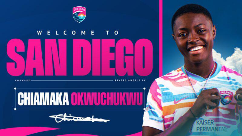 San Diego Wave FC Signs Nigerian Striker Chiamaka Okwuchukwu for 2025 Season