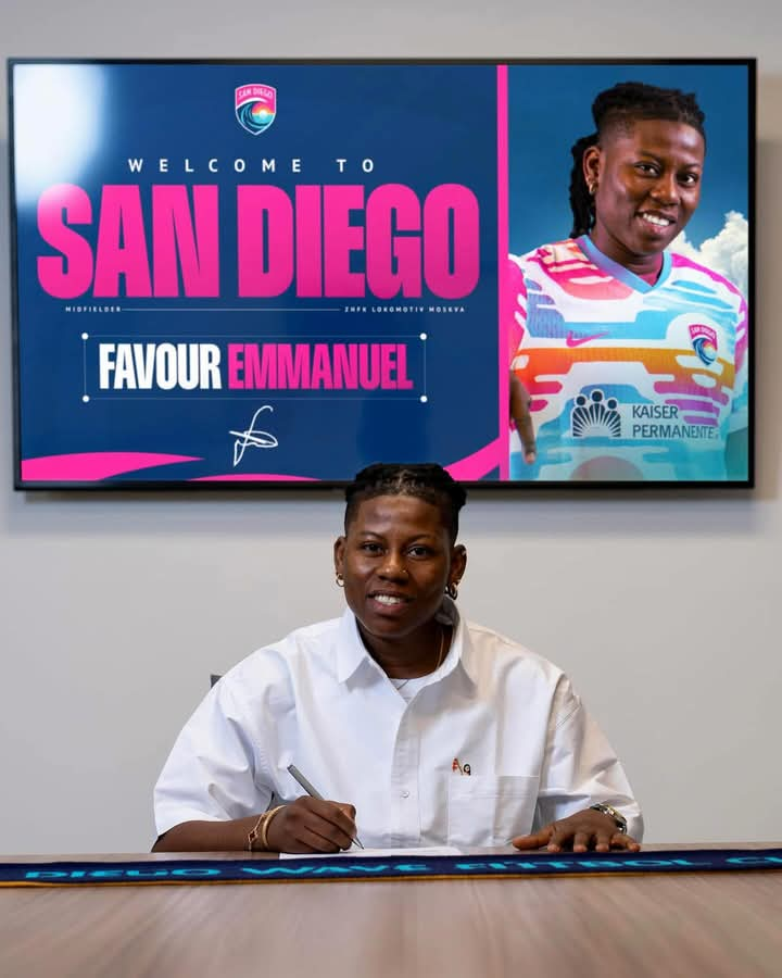 San Diego Wave Signs Nigerian Midfielder Favour Emmanuel