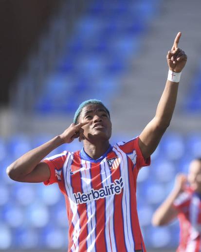 Super Falcons Captain Ajibade Scores as Atlético Femenino Draw 1-1 with Levante