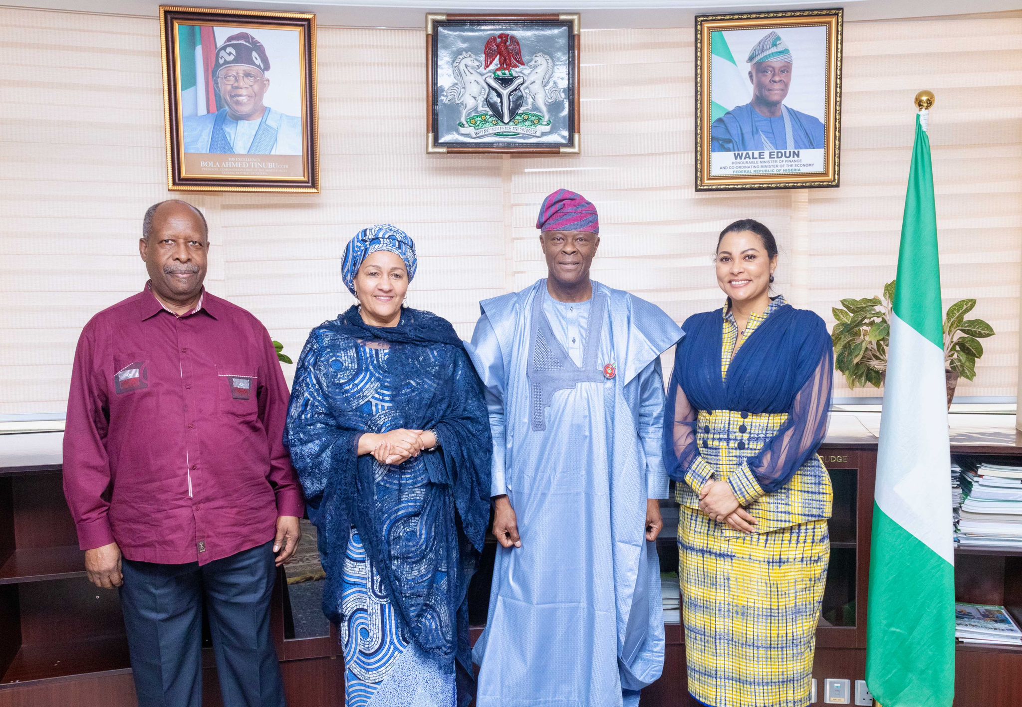 UN Deputy Secretary-General Amina Mohammed Meets Nigerian Finance Minister to Discuss Key Development Goals