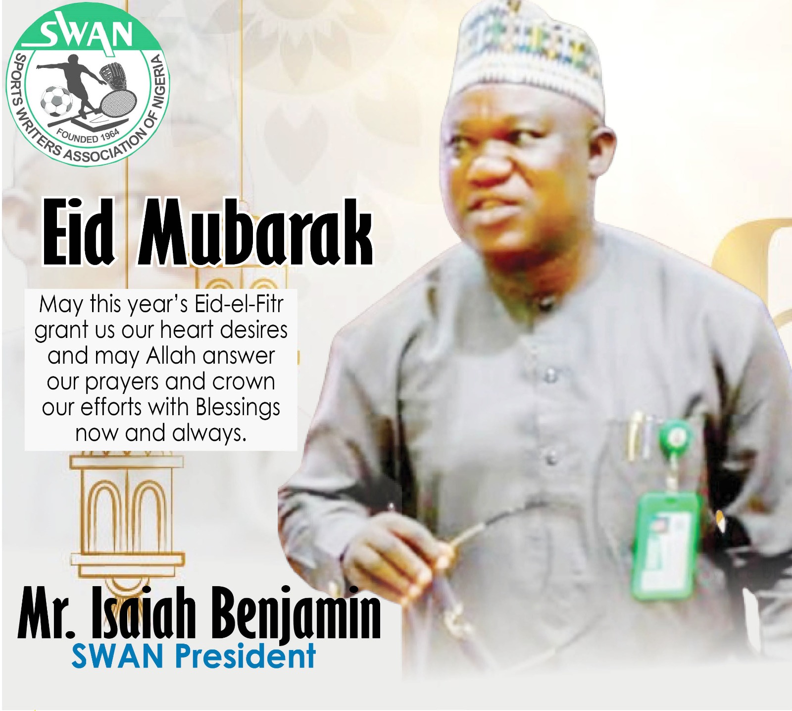 Eid-el-Fitr: SWAN Congratulates Muslims On Successful Ramadan, Sallah Celebration