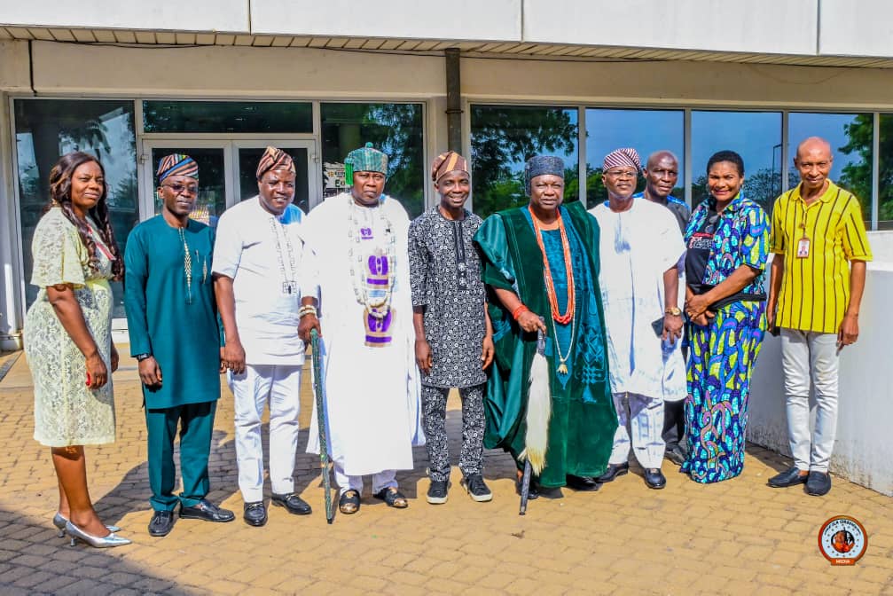 Orangun of Oke-Ila Visits NTA Sports, Advocates for Collaboration in Sports Development