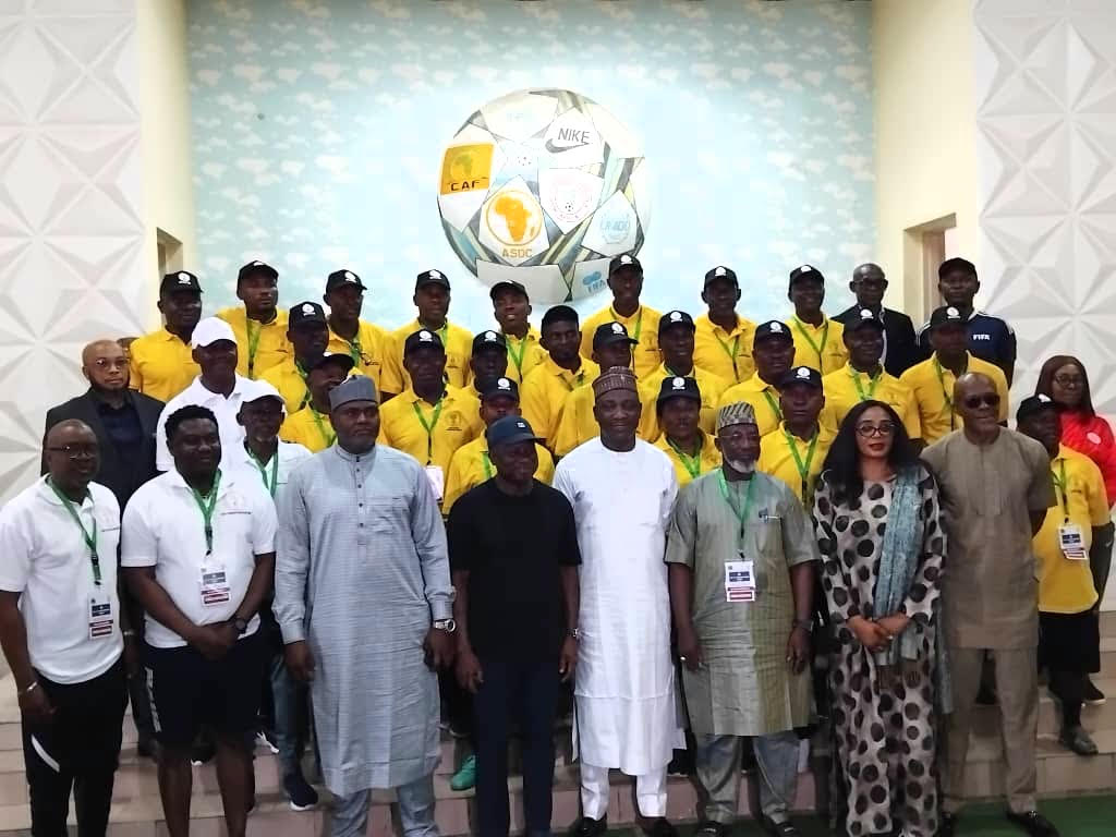 NFF President Inaugurates CAF B-Licence Coaching Course