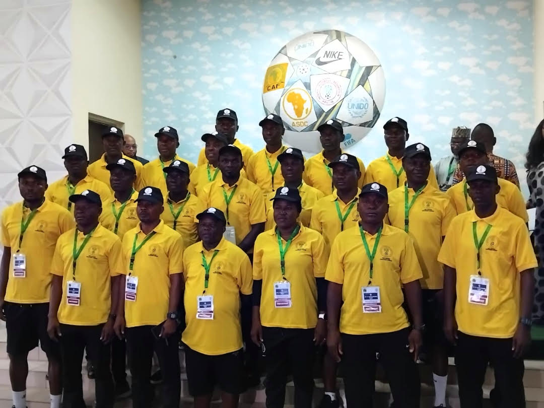 NFF President Inaugurates CAF B-Licence Coaching Course