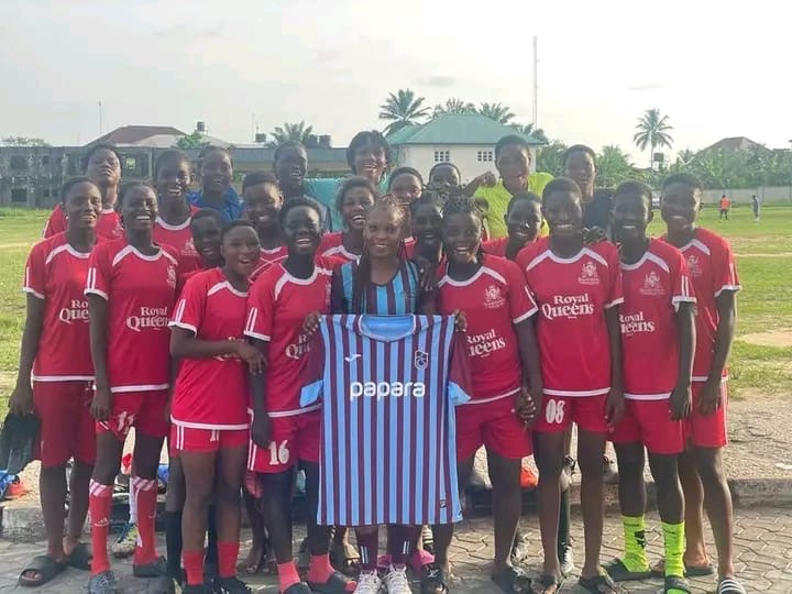 Chioma Olise Visits Former Club Royal Queens, Gives Back with Heartfelt Gesture