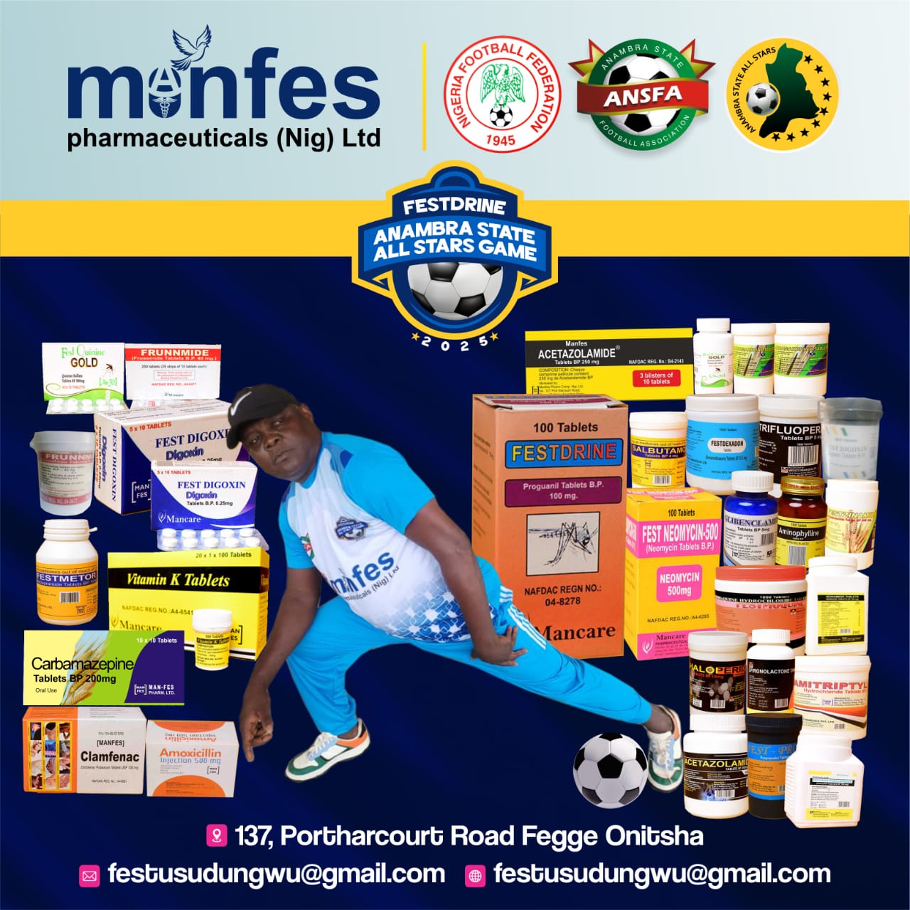 Draws Hold Friday As 26 Teams Queue Up For 2nd Edition Of Monifes/Anambra FA All Stars Competition
