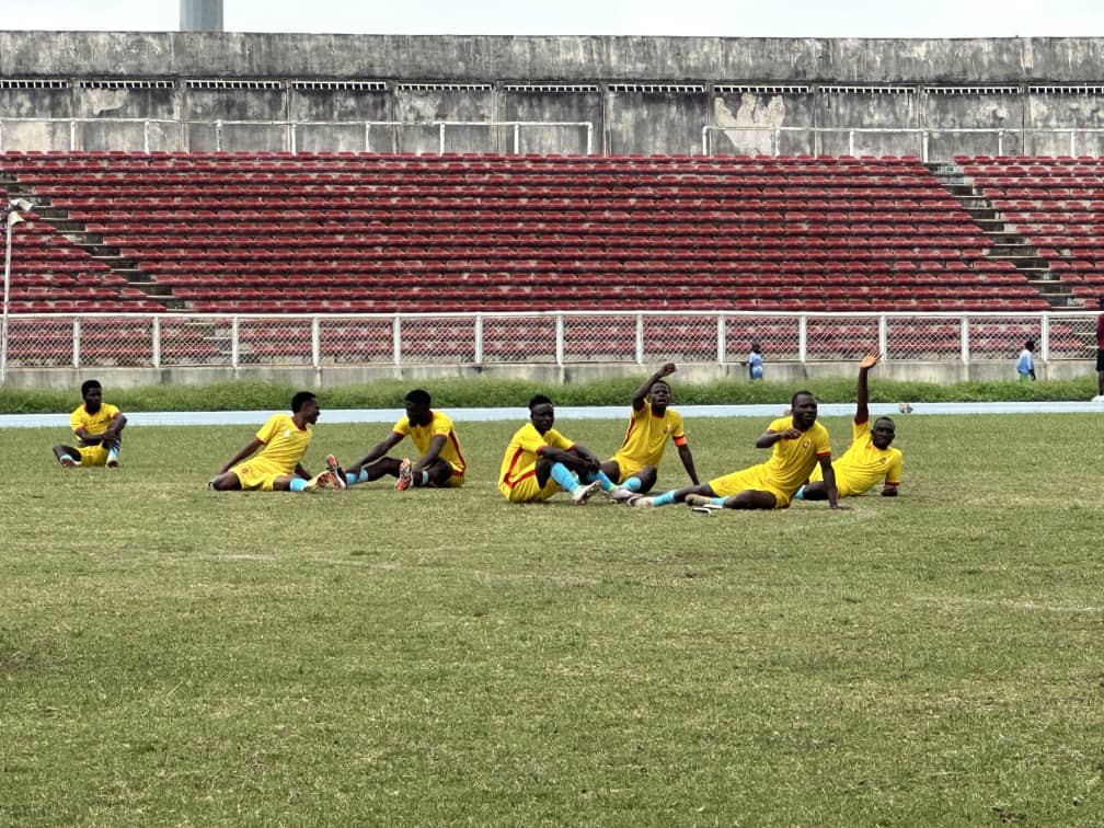 Chaos at ABS Kaduna: Players Protest Over Poor Officiating at the Nationwide League One Playoff.