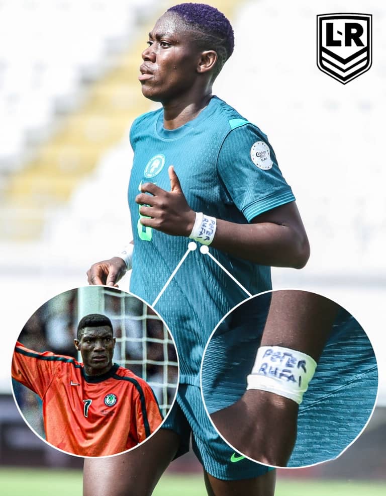 WAFCON 2025: Oshoala Pays Personal Tribute to Late Goalkeeping Legend Peter Rufai