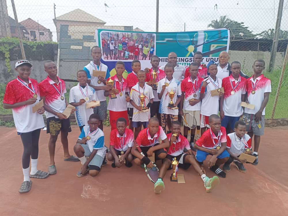 Tennis: Onuegbu, Favour, Others Emerge Winners at Chief Uduh's South East Junior Classics in Owerri