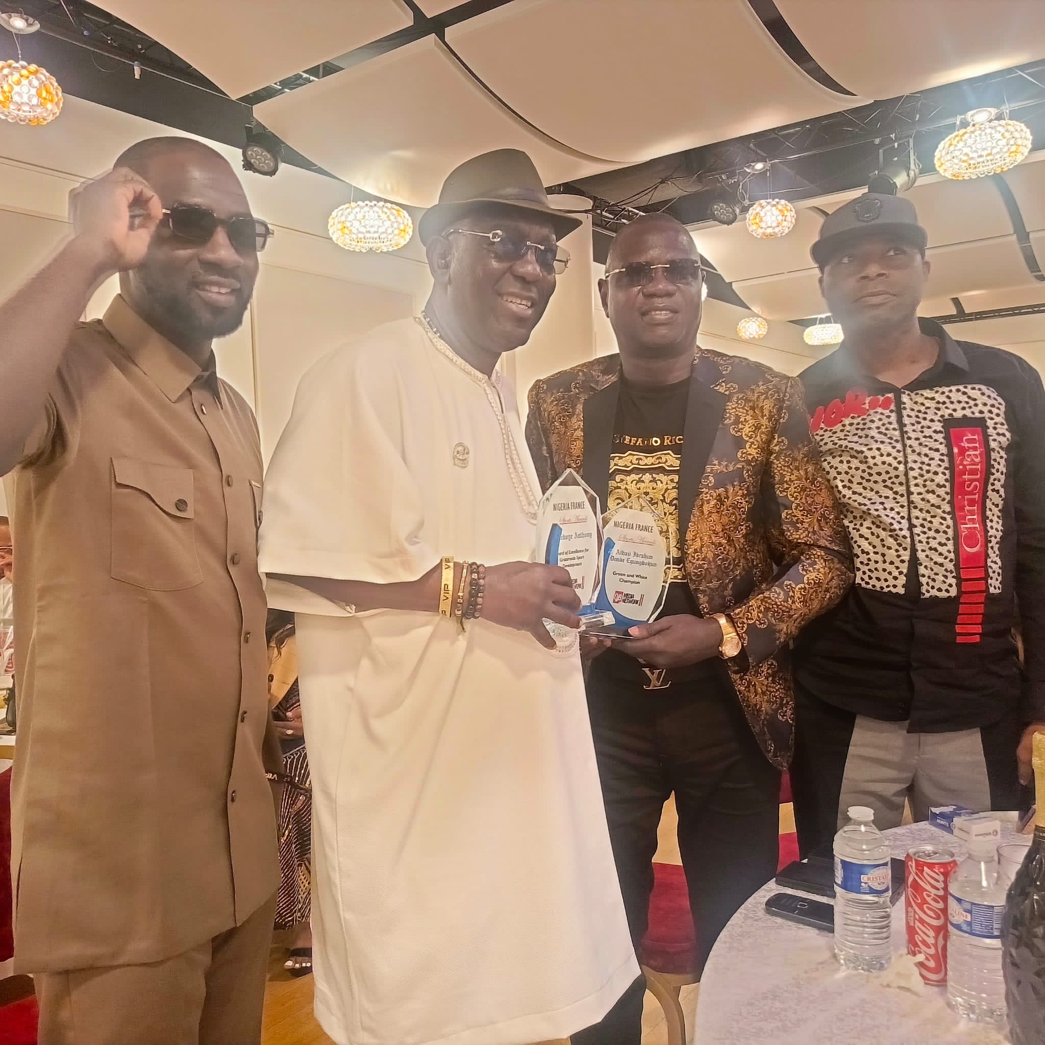 Prince Adeyinka Adeboye Shines At France-Nigeria Awards* ..dedicates award to President Tinubu, Nigeria athletes